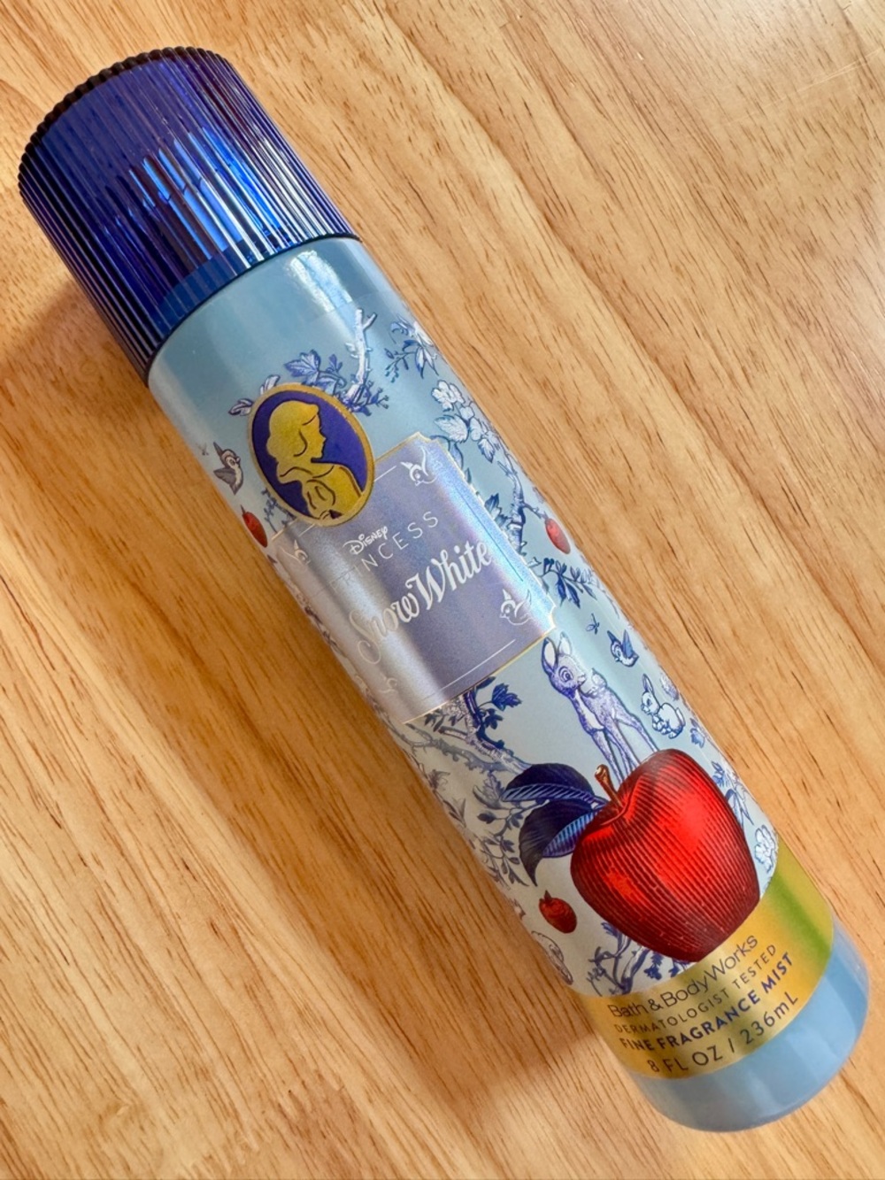 Bath & Body Works Disney Princess Snow White Fragrance Mist - Light Blue & Red